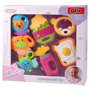 Meile bao, igračka, zvečka za bebe, miks, slonče, 7K