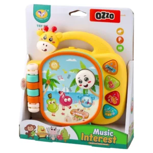 Music interest, muzička igračka za bebe, žirafa