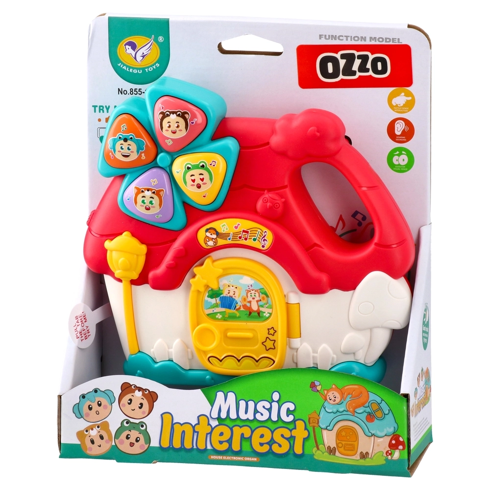888101_001.webp Music interest, muzička igračka za bebe, kuća - Slika 1