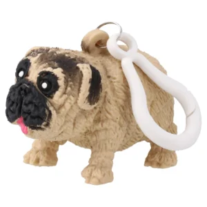Squeezy bulldog, gumena igračka, pas