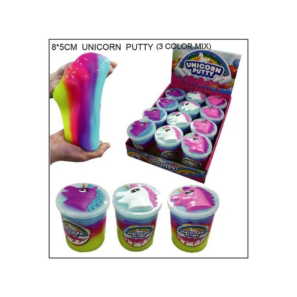 894079_001.webp Bambini, gumena igračka za staklo,jednorog, miks - Slika 1