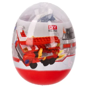 Bambini, jaja kocke, vatrogasne mašine, miks