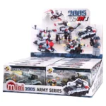 Bambini, kocke, borbena vozila, 12 u 1, miks