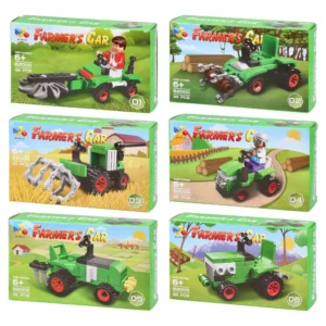 Bambini, kocke, farmerska vozila, miks