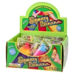 Squeezy banana, gumena igračka, banana, miks - Slika 2