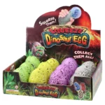Squeezy egg, gumena igračka, jaje, dinosaurus, miks - Slika 2