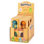 Squeezy dino, gumena igračka, neon dinosaurus, miks - Slika 2
