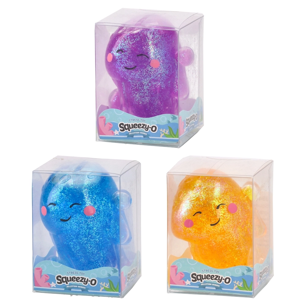 894364_001.webp Squeezy jelly, gumena igračka, meduza, miks - Slika 1