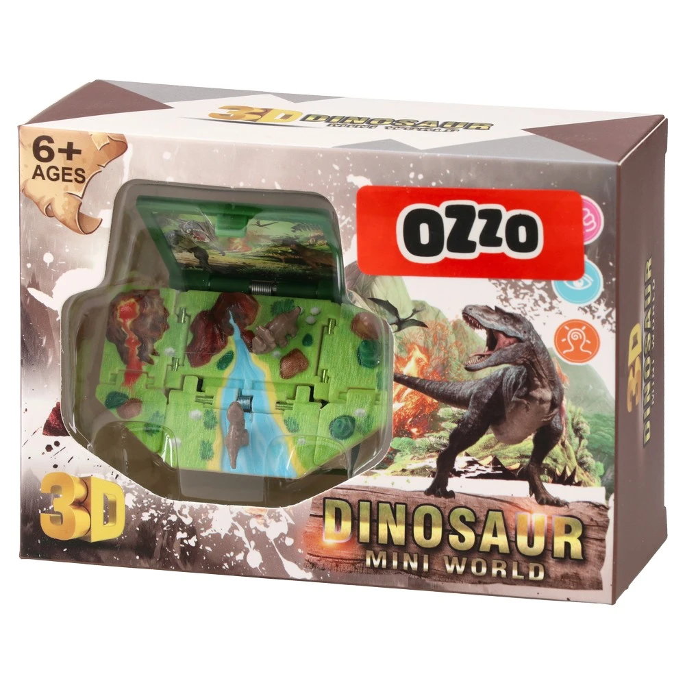 894554_001.webp ST, privezak, 3D knjiga na rasklapanje, svet dinosaurusa - Slika 1