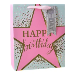 Premia, ukrasna kesa, Birthday, zvezda, XL