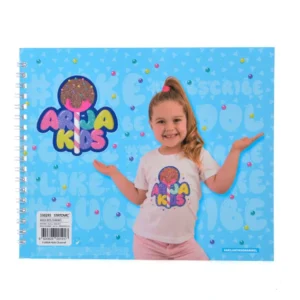 Skizi, blok za skiciranje sa spiralom, Arija Kids, 10 listova