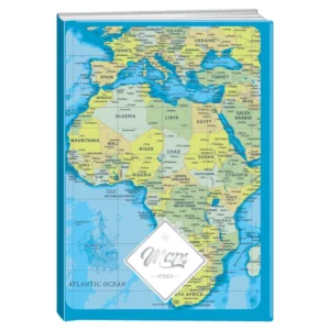 Premium, sveska, 96 lista, Maps - odaberite motiv