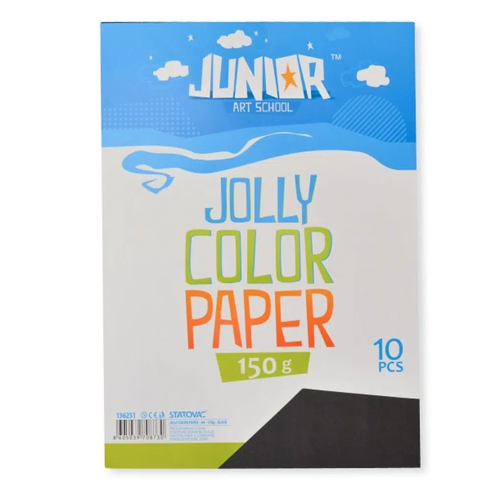 VP136251_001.webp Jolly Color Paper, papir u boji, 150 gr, A4, 10K - odaberite nijansu - Slika 1