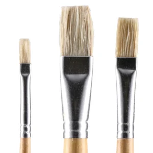 Pop brush Abbott, četkica, ravna, natural - odaberite veličinu