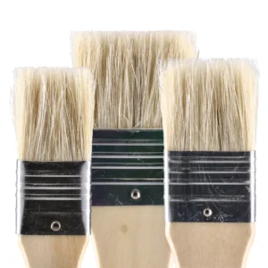 Pop brush Abbott, četkica, ravna, široka, natural - odaberite veličinu