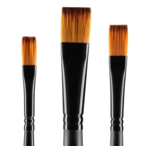 Pop brush Botticelli, četkica, ravna, crna - odaberite veličinu
