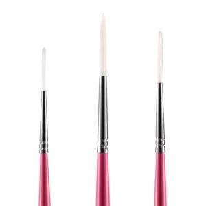 Pop brush Da Vinci, četkica, liner, roze - odaberite veličinu