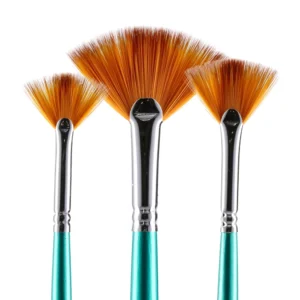 Pop brush Monet, četkica, lepeza, zelena - odaberite veličinu