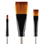Pop brush Hopper, četkica, ravna, bela - odaberite veličinu