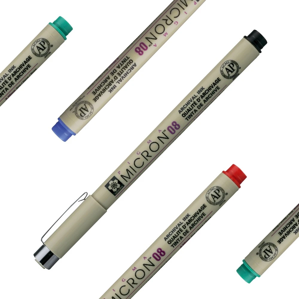 VP672042_000.webp Pigma Micron 08, liner, 0.5mm - odaberite boju - Slika 1