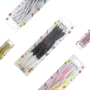 Wavy candle, rođendanske svećice - odaberite boju